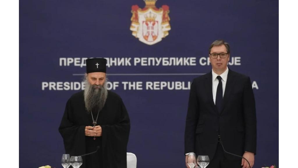 Predsednik Vučić uputio božićnu čestitku patrijarhu Porfiriju, sveštenstvu i vernicima