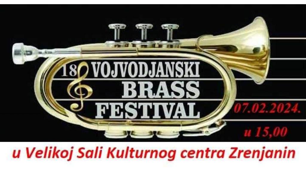 XVIII Brass festival 2024. Zrenjanin