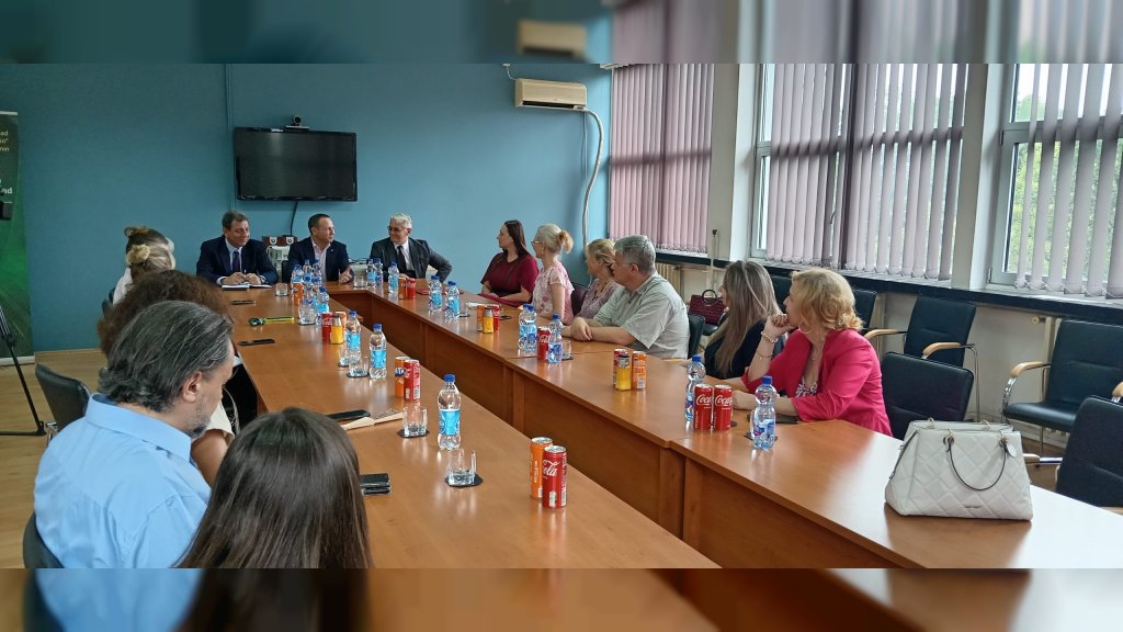 Pokrajinski sekretar i rektor novosadskog Univerziteta posetili TF „Mihajlo Pupin”