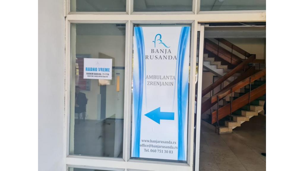 Veliko interesovanje za ambulantu Banje Rusande u zrenjaninskoj bolnici