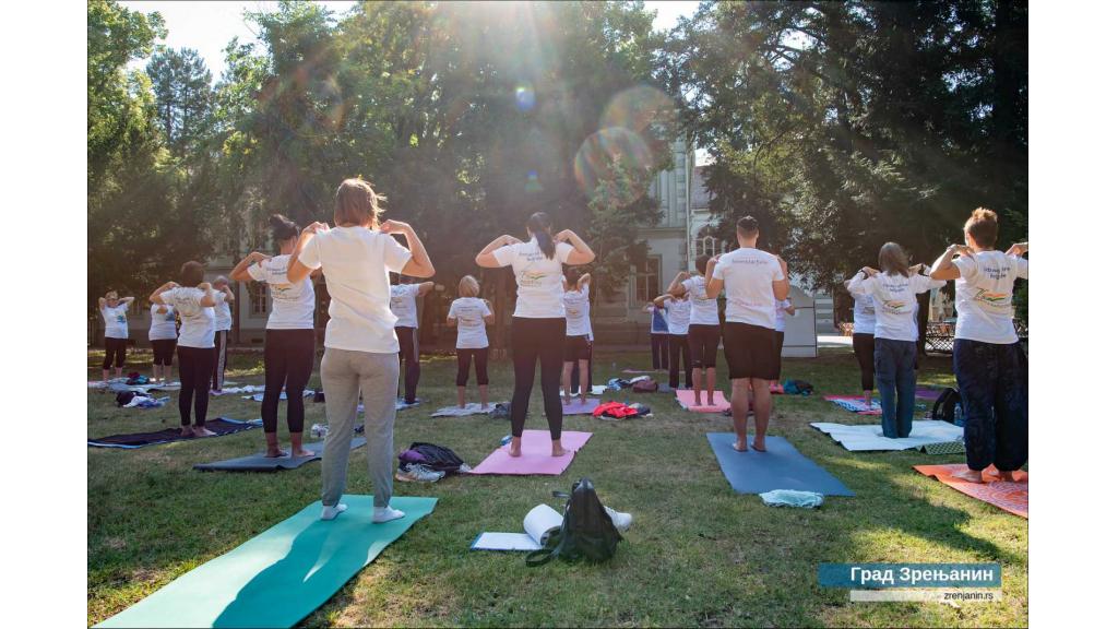 Zrenjanin među gradovima u Srbiji u kojima je obeležen Međunarodni dan joge