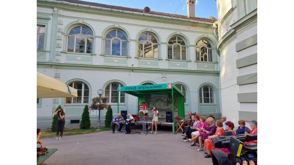 Književno veče u Gradskoj bašti u okviru manifestacije „Banatska bajka“