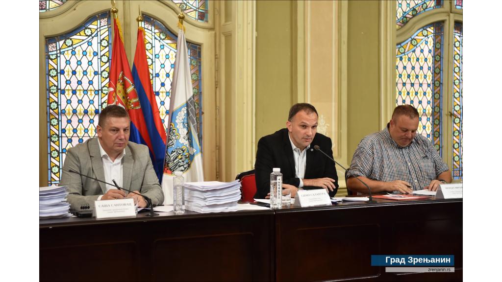 Usvojen predlog Odluke o izmenama i dopunama Odluke o budžetu grada Zrenjanina za 2022. godinu