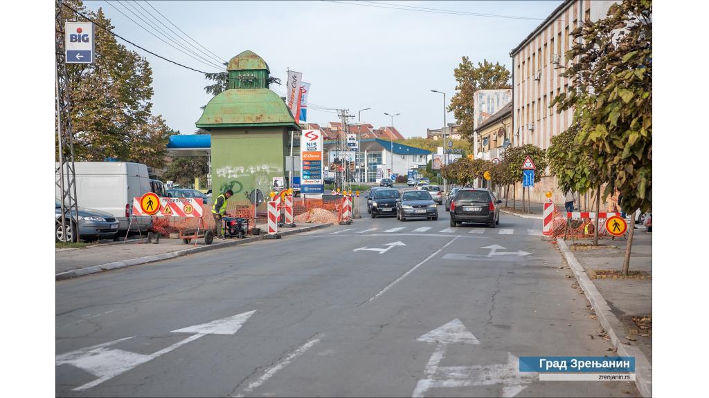 Počeli radovi na raskrsnici ulica Obala Sonje Marinković – Obilićeva