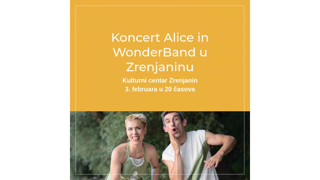 Koncert i promocija albuma Alice in WonderBand: „RikaTaka: New Balkan Rhythm”