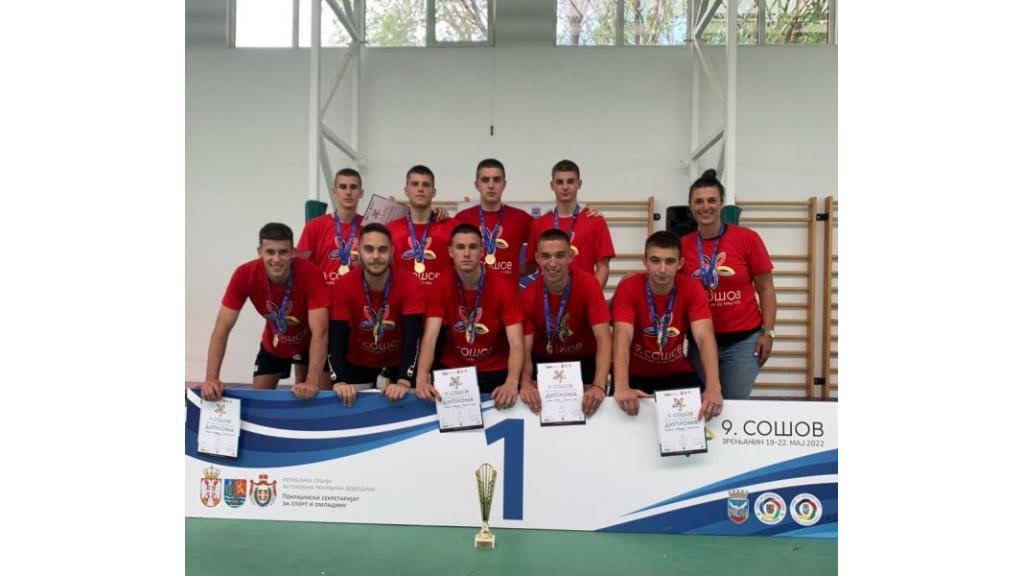 Fudbaleri gimnazije osvojili prvo mesto u futsalu!