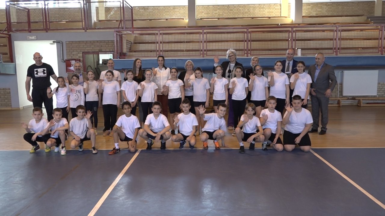 Škola u Savinom Selu deo projekta za više fizičke aktivnosti učenika 
