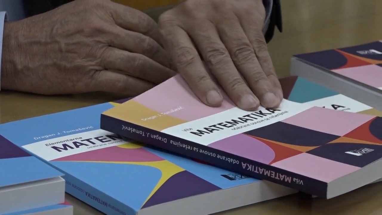 Nova knjiga matematičkih zadataka Dragana Tomaševića 