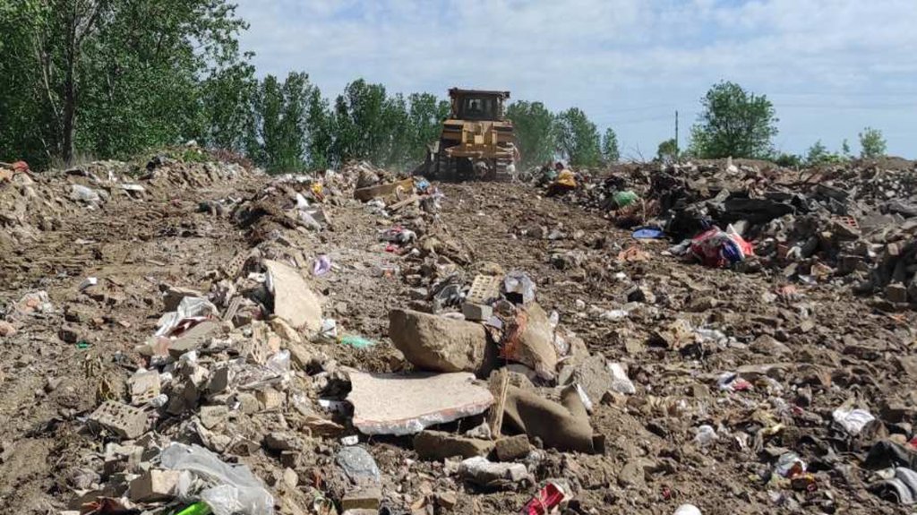 U toku sanacija deponije građevinskog materijala u Vrbasu