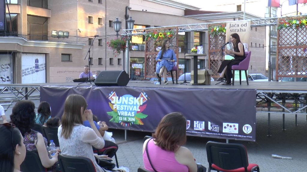 Književni program Jelene Bačić Alimpić otvorio Junski festival