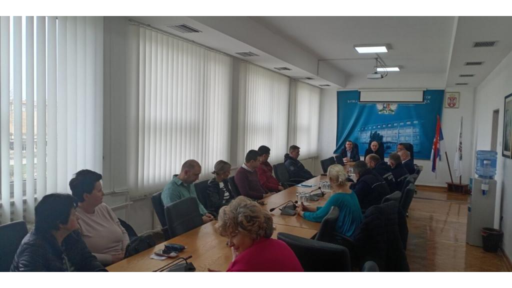 Radni sastanak Štaba za vanredne situacije opštine Bačka Palanka 