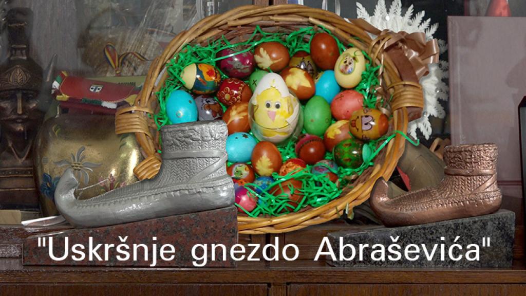 “Uskršnje gnezdo Abraševića” : Dečije igre i prodaja uskršnjih rukotvorina