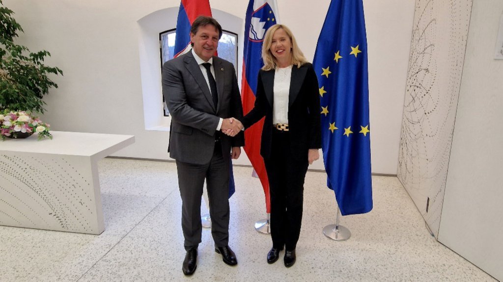 Ministar Gašić u službenoj poseti Republici Sloveniji