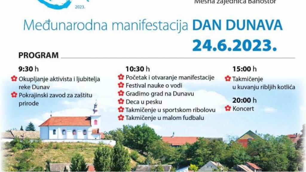 Banoštor  uz bogat program obeleževa međunarodni „Dan Dunava“
