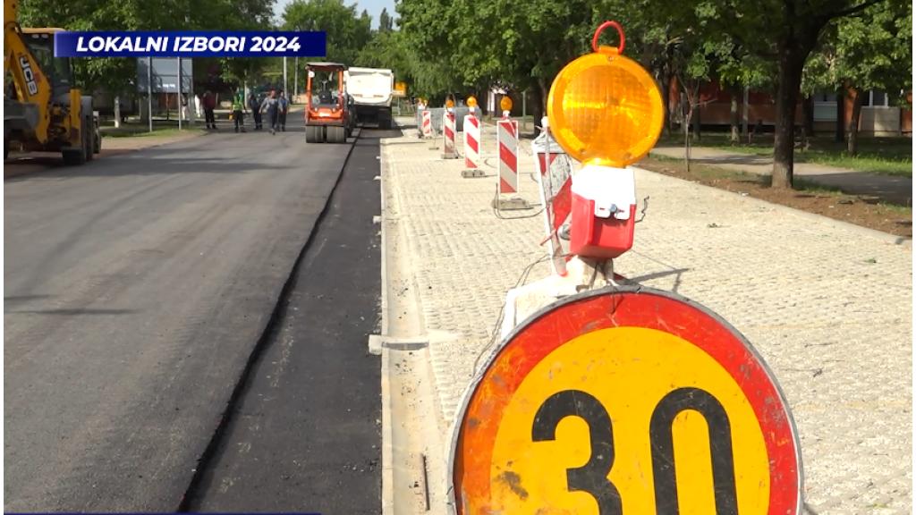Nova asfaltna podloga u Zmaj Jovinoj ulici završava se za dve nedelje