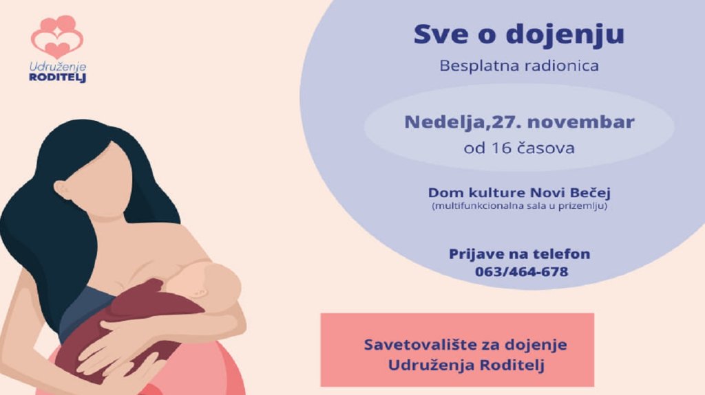NAJAVA: Besplatna radionica „Sve o dojenju“
