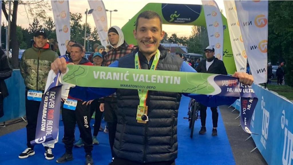 Somborac Valentin Vranić istrčao ultra maraton oko jezera Balaton u Mađarskoj