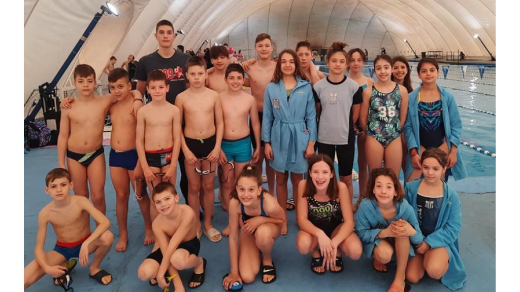 Plivači somborskog “Poleta” osvojili 14 medalja na Plivačkom mitingu u Subotici