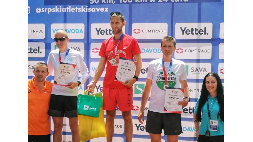 Atila Sič, ARK „Somaraton“, treći na Prvenstvu Srbije u ultramaratonu