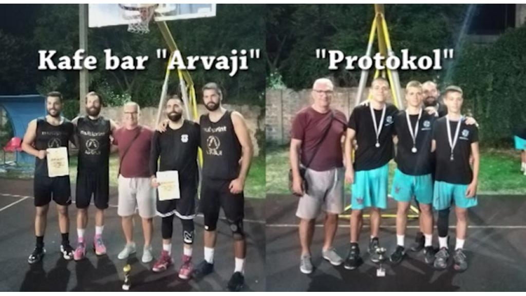  ”Kafe bar Arvaji“ iz Srbobrana pobednik “Otvorenog prvenstvo grada Sombora u basketu“