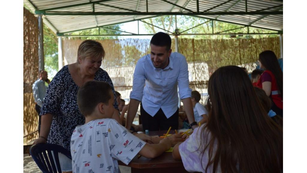 Gradonačelnik Sombor posetio učesnice Kampa Crvenog krsta