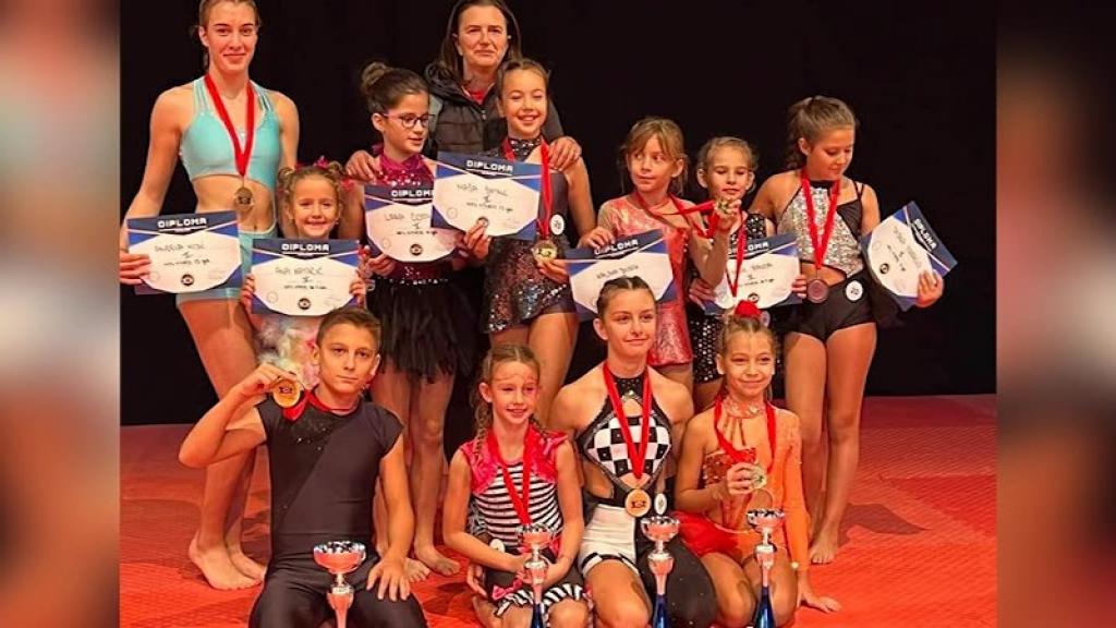 SK “Figura” osvojila 4 zlatne medalje na Prvenstvu Vojvodine u fitnesu za mlađe uzraste