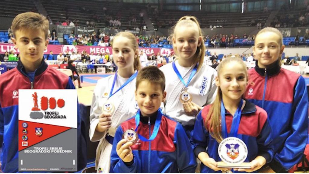 KK “Somborac” na karate turniru ‘’Trofej Srbije-Beogradski pobednik’’