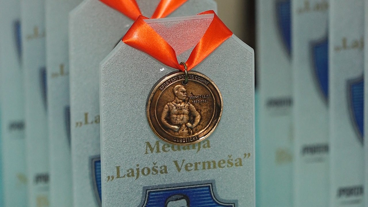 Dodeljene Medalje Lajoša Vermeša najboljim sportistima