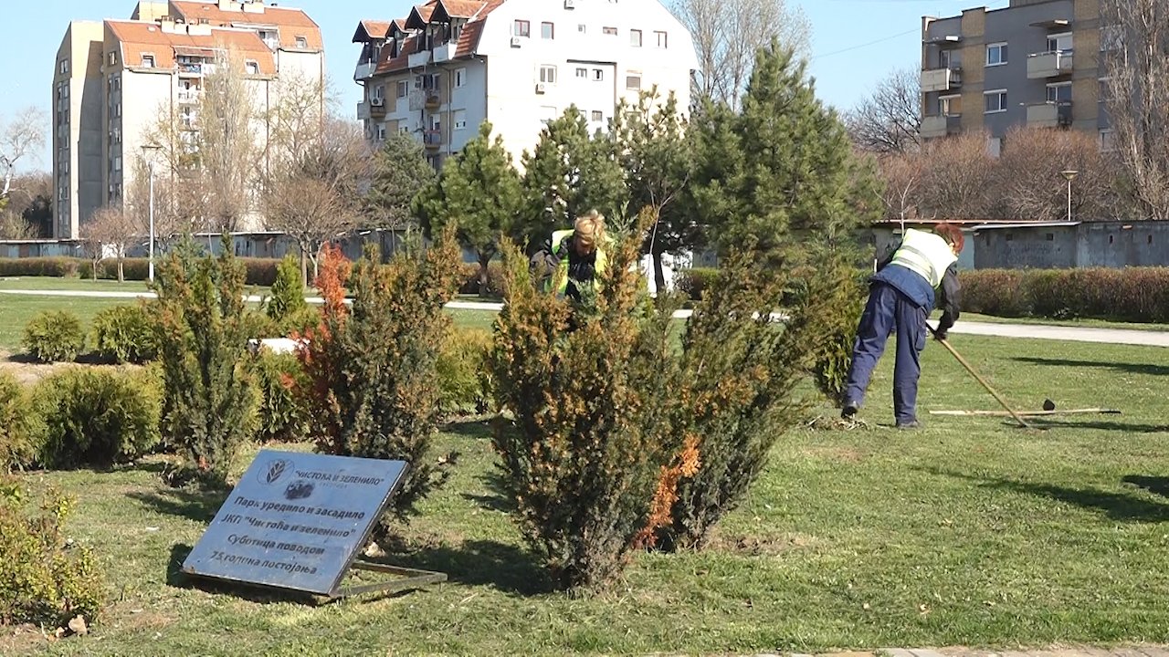 U toku prolećno uređenje grada – u planu  nove sadnice i obnova travnjaka