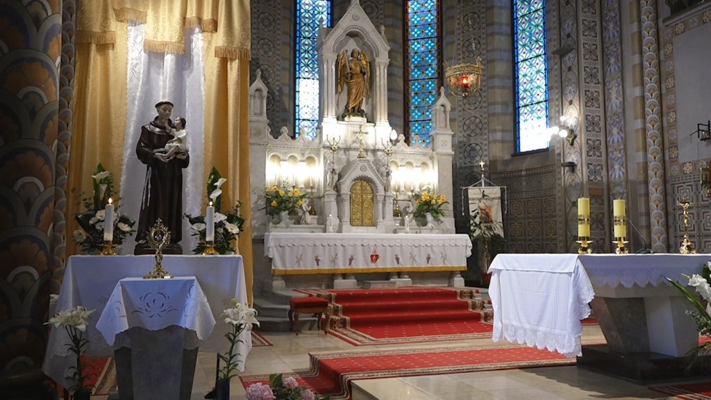 Relikvija Svetog Antuna u Franjevačkoj crkvi 