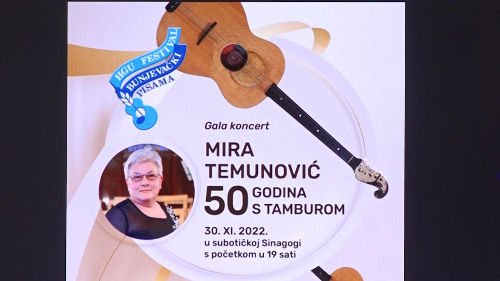 Gala koncert Mire Temunović 30.novembra