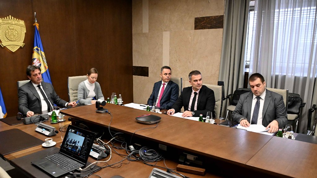 Gašić učestvovao u onlajn sastanku u okviru Mehanizma civilne zaštite