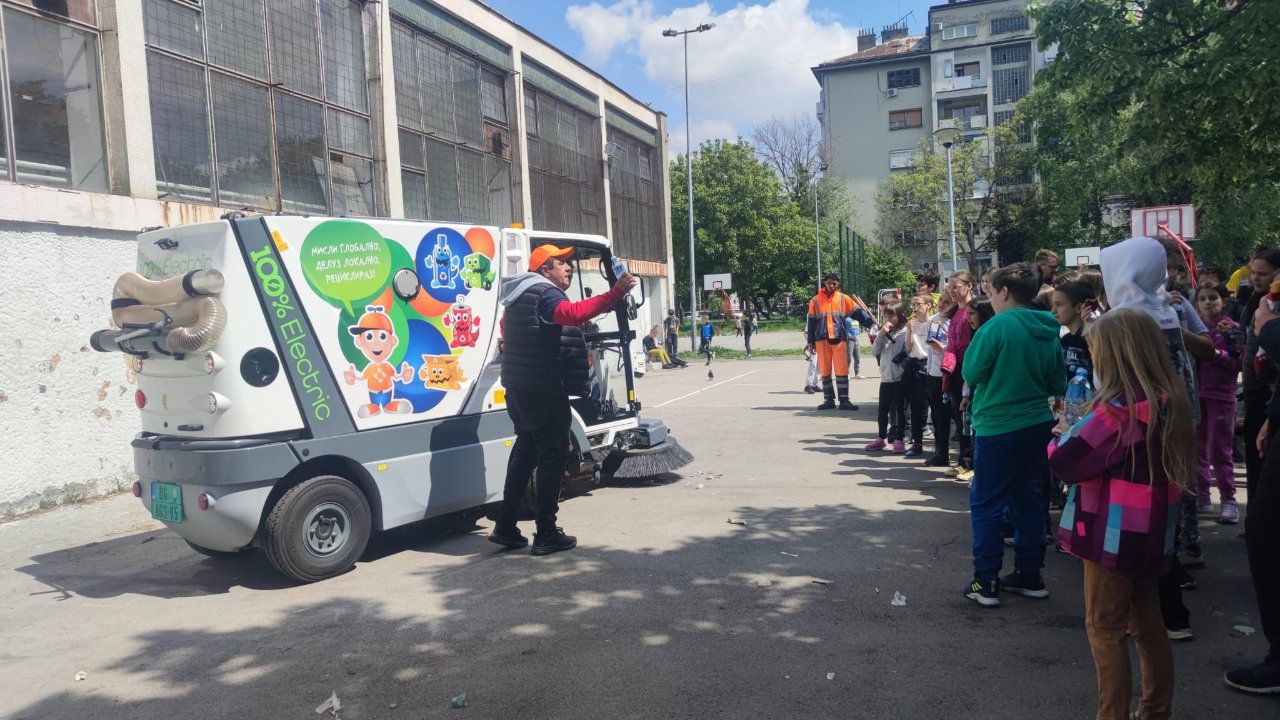 JKP „Gradska čistoća” Beograd obeležila Dan planete zemlje