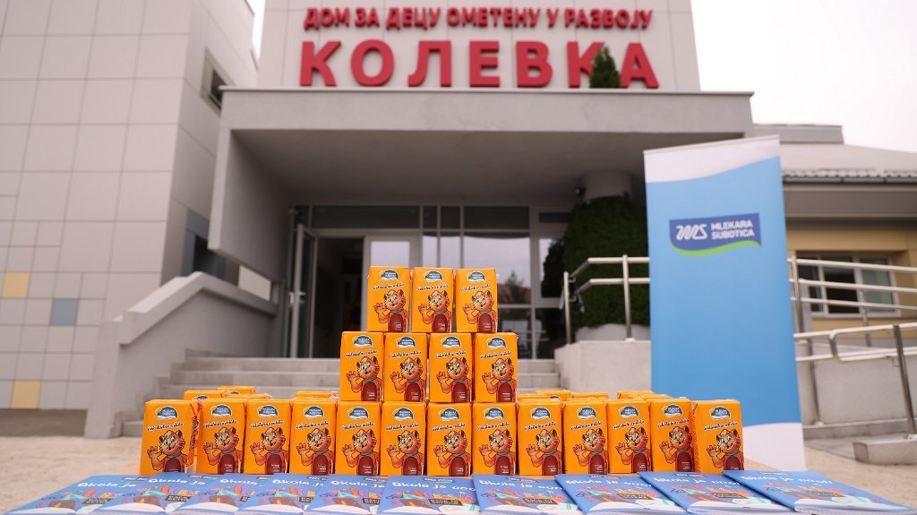 Donacija Mlekare Subotica povodom Svetskog dana školskog mleka
